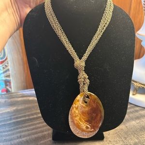 NWT vintage etienne aigner necklace, statement necklace